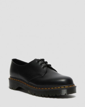 Black Men's Dr Martens 1461 Bex Smooth Leather Oxford Shoes | USA_Dr63757