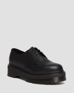 Black Men's Dr Martens Vegan 1461 Mono Felix Shoes | USA_Dr76952