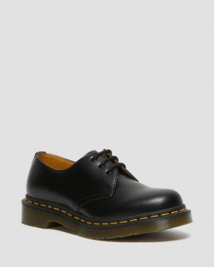 Black Women's Dr Martens 1461 Women's Smooth Leather Oxford Shoes | USA_Dr49152