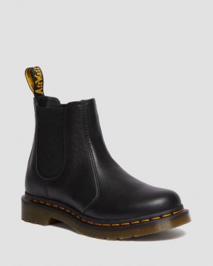 Black Women's Dr Martens 2976 Women's Leather Chelsea Boots | USA_Dr75719