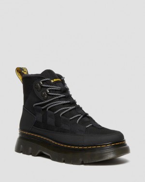 Black Women's Dr Martens Boury Leather Casual Boots | USA_Dr76807