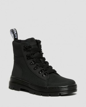 Black Women's Dr Martens Combs Women's Poly Casual Boots | USA_Dr40805