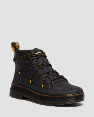 Black Women's Dr Martens Combs Women's Padded Casual Boots | USA_Dr87241