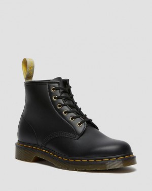 Black Women's Dr Martens Vegan 101 Felix Ankle Boots | USA_Dr57659