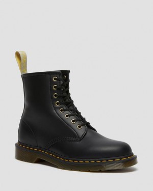 Black Women's Dr Martens Vegan 1460 Felix Lace Up Boots | USA_Dr25109