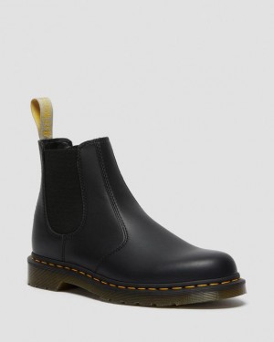 Black Women's Dr Martens Vegan 2976 Felix Chelsea Boots | USA_Dr83065