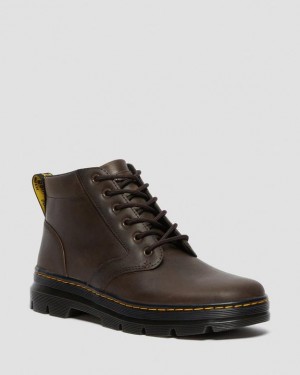 Brown Women's Dr Martens Bonny Leather Casual Boots | USA_Dr65137