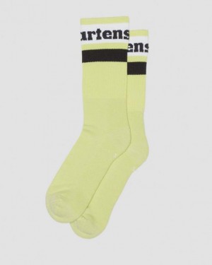 Light Green Accessories Dr Martens Athletic Logo Organic Cotton Blend Size,S/M,M/L~US WOMEN,5 - 10,11 - 16~US MEN,4 - 9,10 - 15~UK,3 - | USA_Dr43381