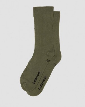 Olive Accessories Dr Martens Double Doc Cotton Blend Size,S/M,M/L~US WOMEN,5 - 10,11 - 16~US MEN,4 - 9,10 - 15~UK,3 - | USA_Dr10641