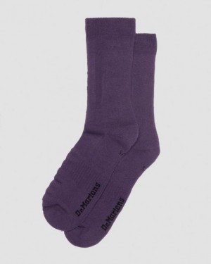 Purple Accessories Dr Martens Double Doc Cotton Blend Size,S/M,M/L~US WOMEN,5 - 10,11 - 16~US MEN,4 - 9,10 - 15~UK,3 - | USA_Dr12775