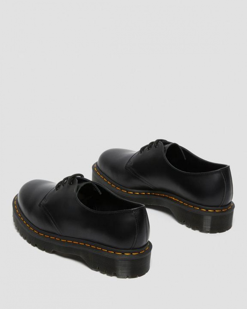 Black Men's Dr Martens 1461 Bex Smooth Leather Oxford Shoes | USA_Dr63757