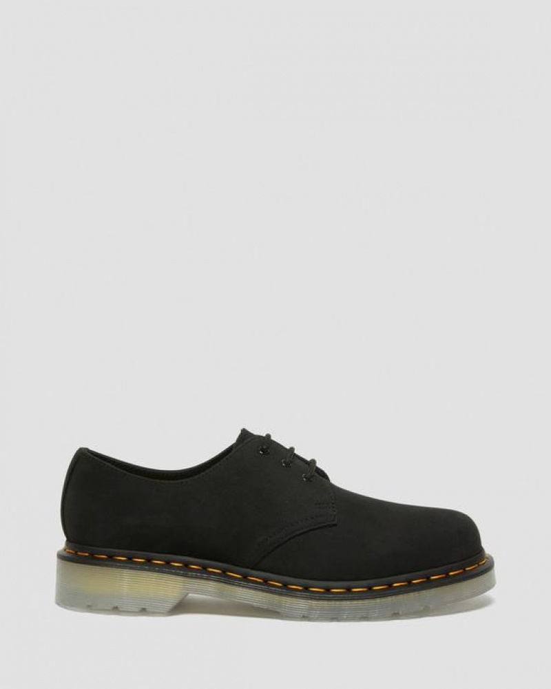 Black Men's Dr Martens 1461 Iced II Buttersoft Leather Oxford Shoes | USA_Dr13027