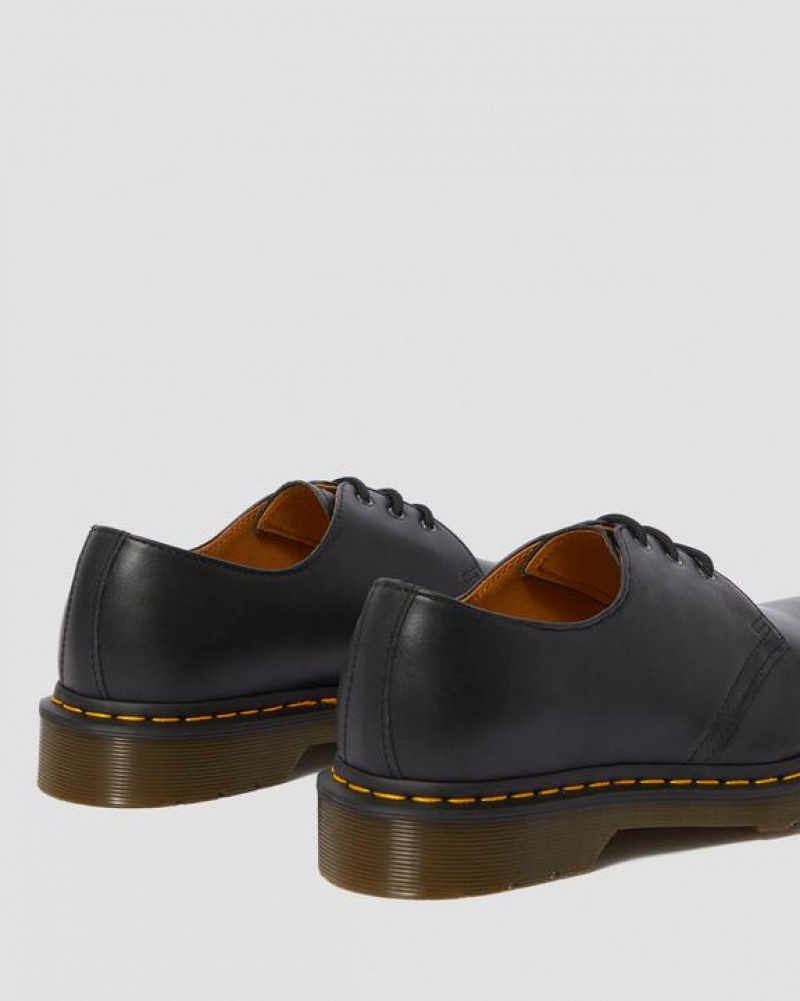 Black Men's Dr Martens 1461 Nappa Leather Oxford Shoes | USA_Dr44819