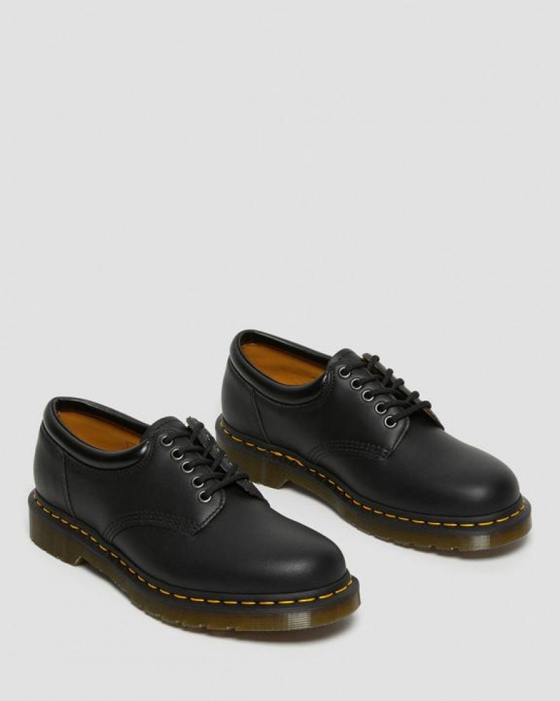 Black Men's Dr Martens 8053 Nappa Leather Casual Shoes | USA_Dr67776