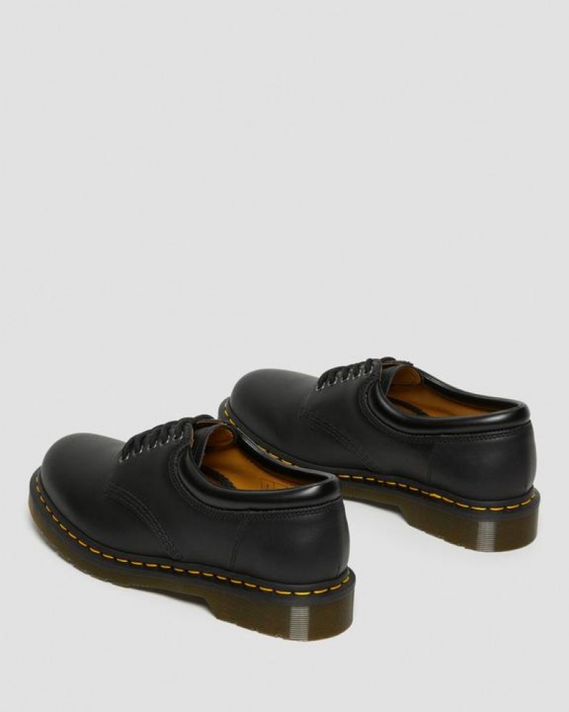 Black Men's Dr Martens 8053 Nappa Leather Casual Shoes | USA_Dr67776