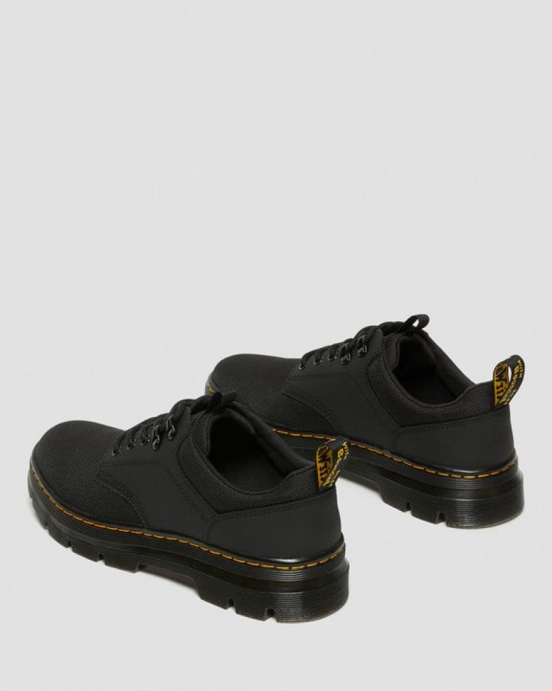 Black Men's Dr Martens Reeder Utility Shoes | USA_Dr25112