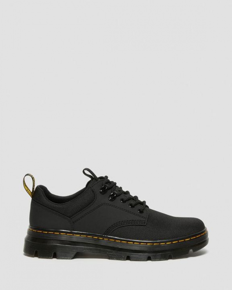 Black Men's Dr Martens Reeder Utility Shoes | USA_Dr25112