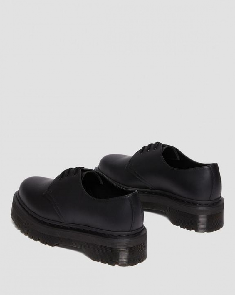 Black Men's Dr Martens Vegan 1461 Mono Felix Shoes | USA_Dr76952