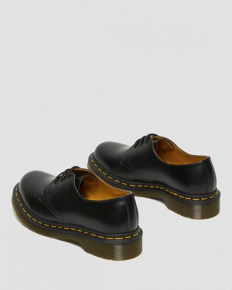 Black Women's Dr Martens 1461 Women's Smooth Leather Oxford Shoes | USA_Dr49152