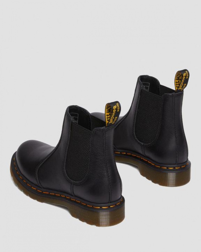 Black Women's Dr Martens 2976 Women's Leather Chelsea Boots | USA_Dr75719