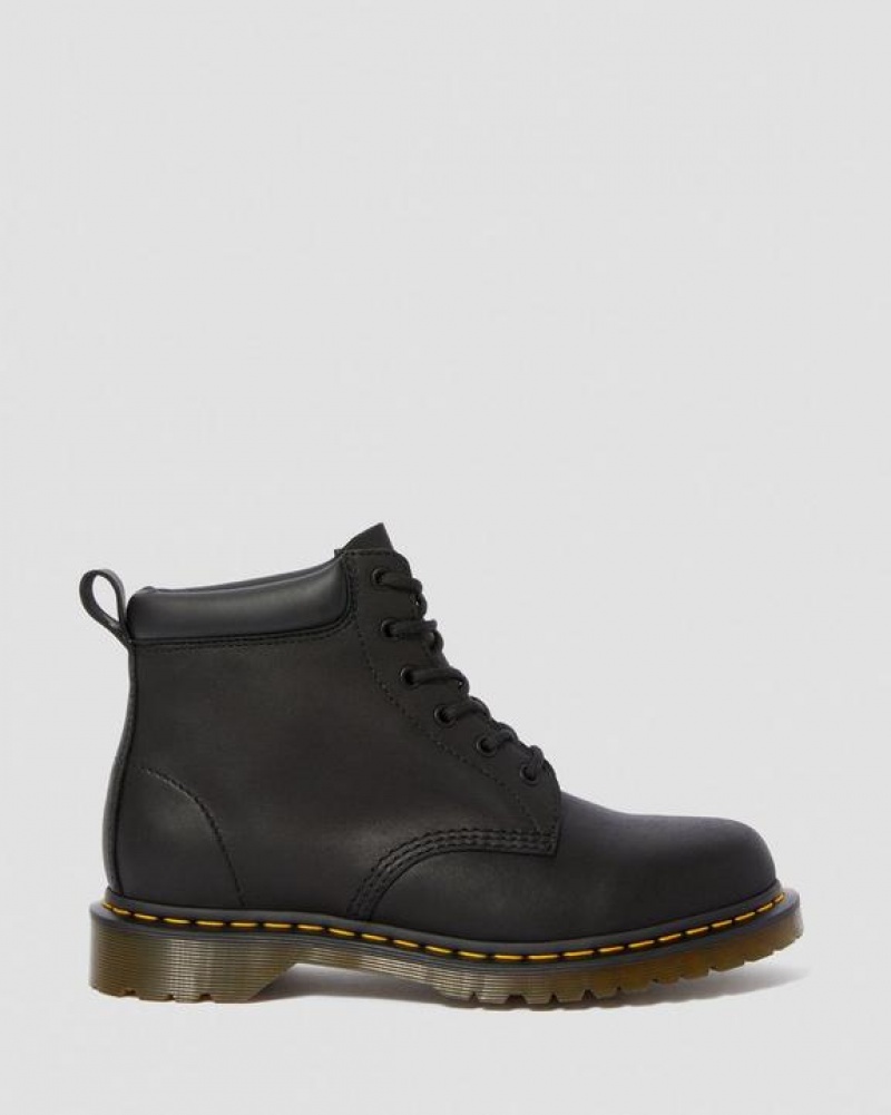 Black Women's Dr Martens 939 Ben Boot Leather Lace Up Boots | USA_Dr95332