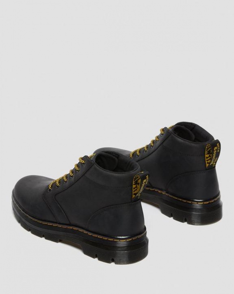 Black Women's Dr Martens Bonny Leather Casual Boots | USA_Dr18742