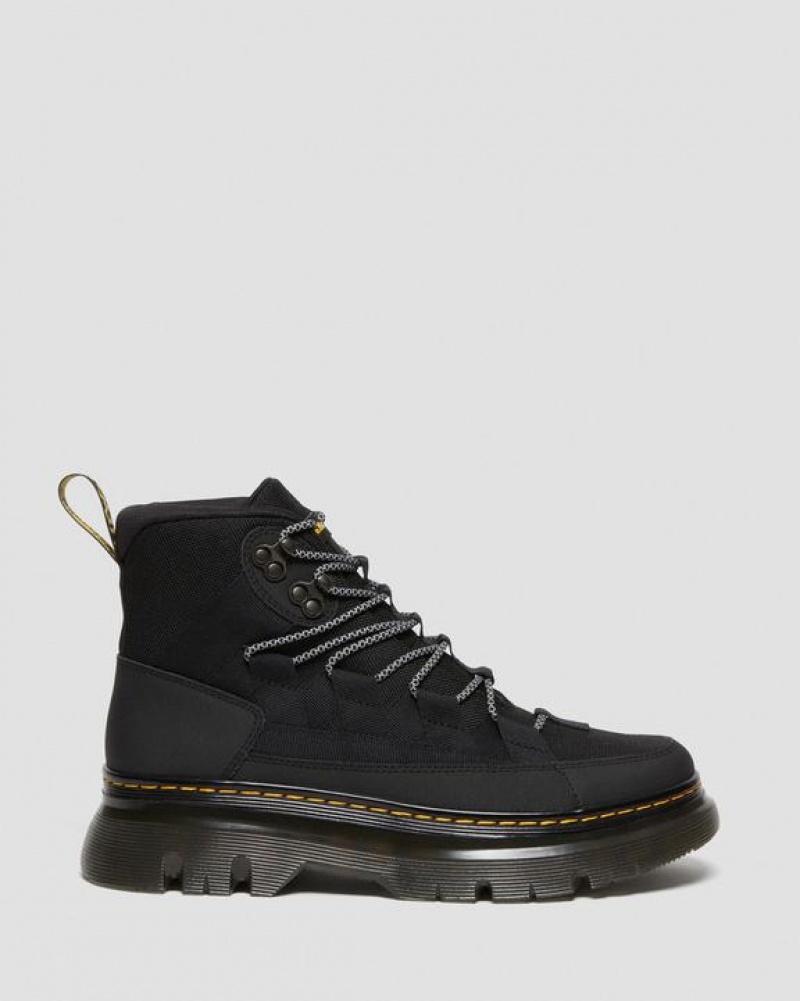 Black Women's Dr Martens Boury Leather Casual Boots | USA_Dr76807