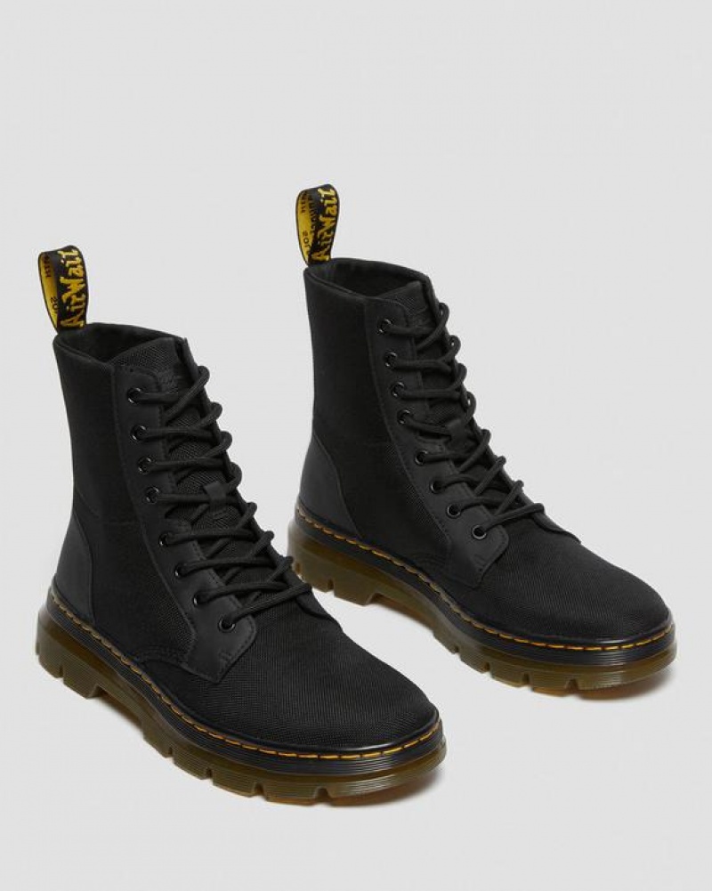 Black Women's Dr Martens Combs Poly Casual Boots | USA_Dr17037