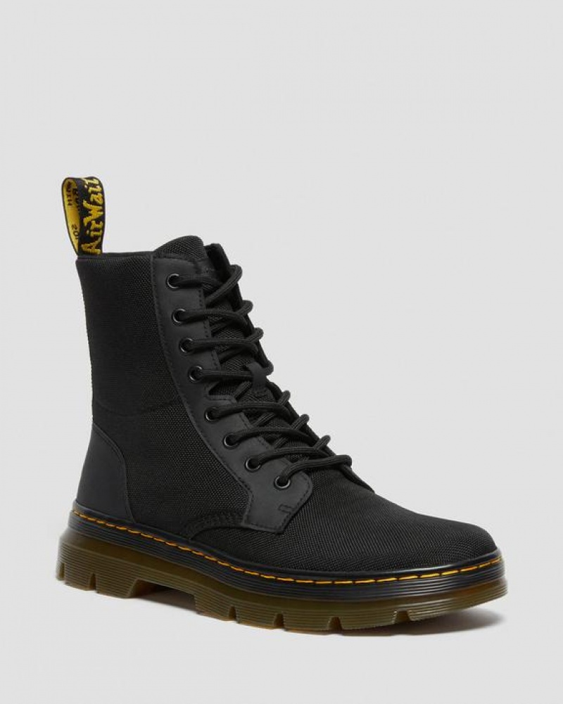 Black Women\'s Dr Martens Combs Poly Casual Boots | USA_Dr17037