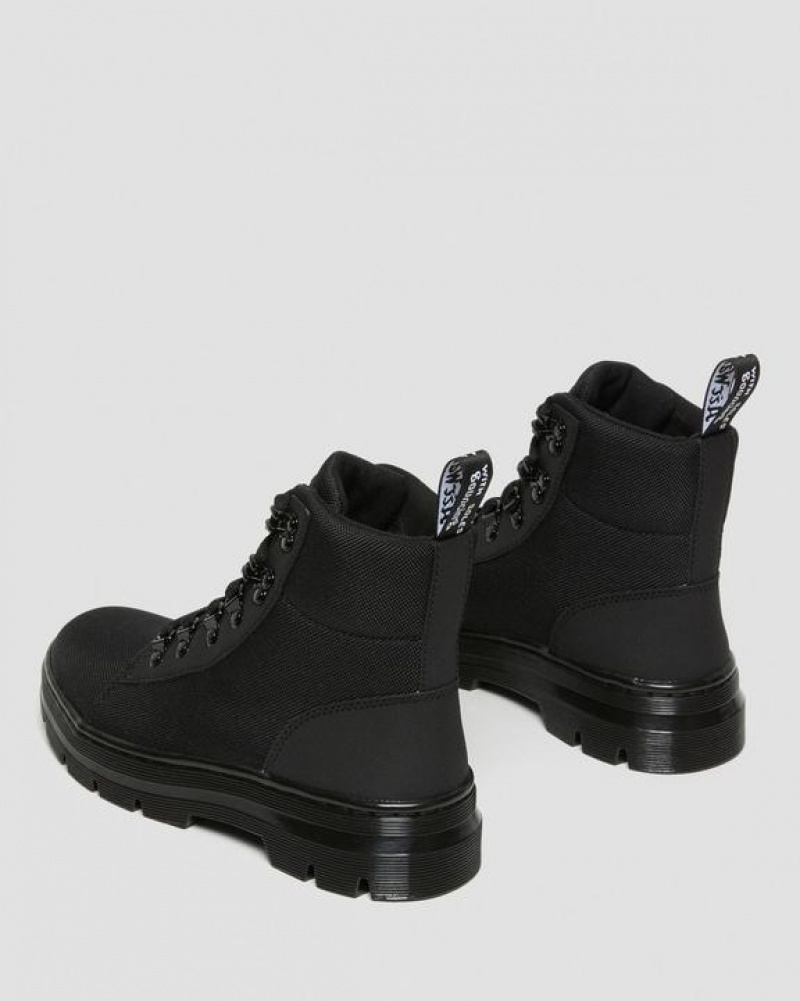 Black Women's Dr Martens Combs Women's Poly Casual Boots | USA_Dr40805