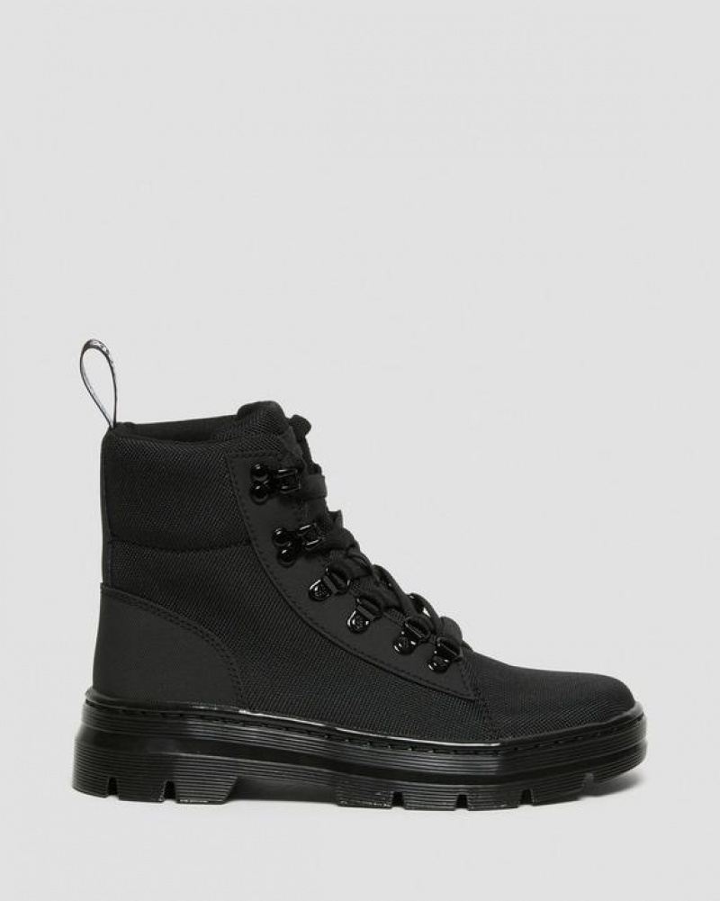 Black Women's Dr Martens Combs Women's Poly Casual Boots | USA_Dr40805