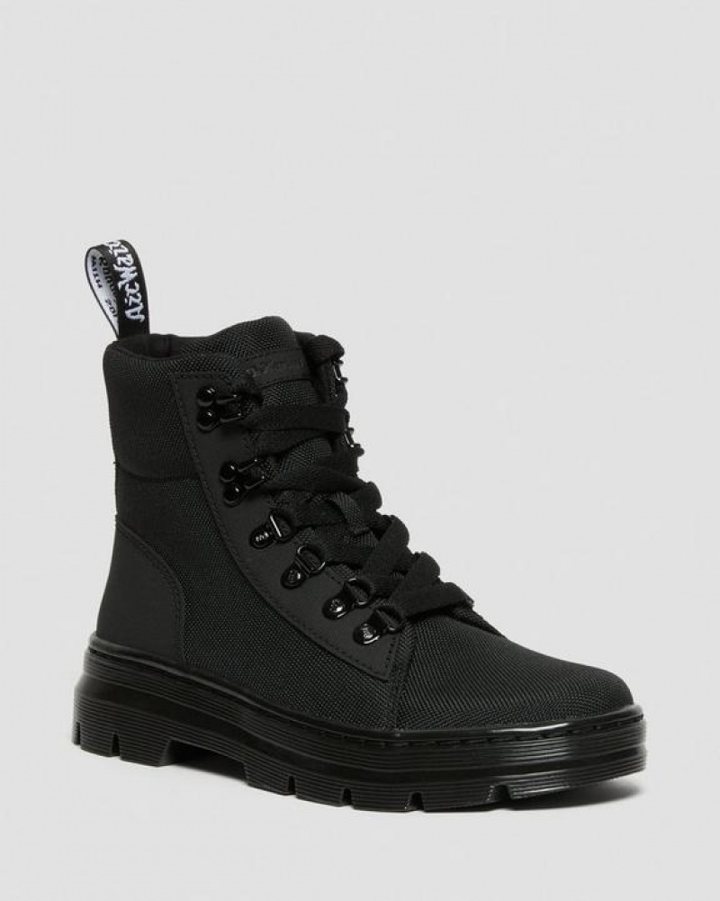 Black Women\'s Dr Martens Combs Women's Poly Casual Boots | USA_Dr40805