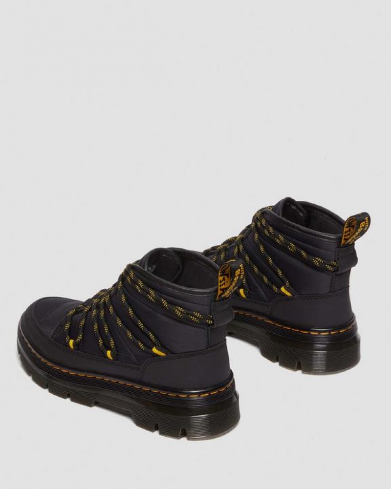 Black Women's Dr Martens Combs Women's Padded Casual Boots | USA_Dr87241