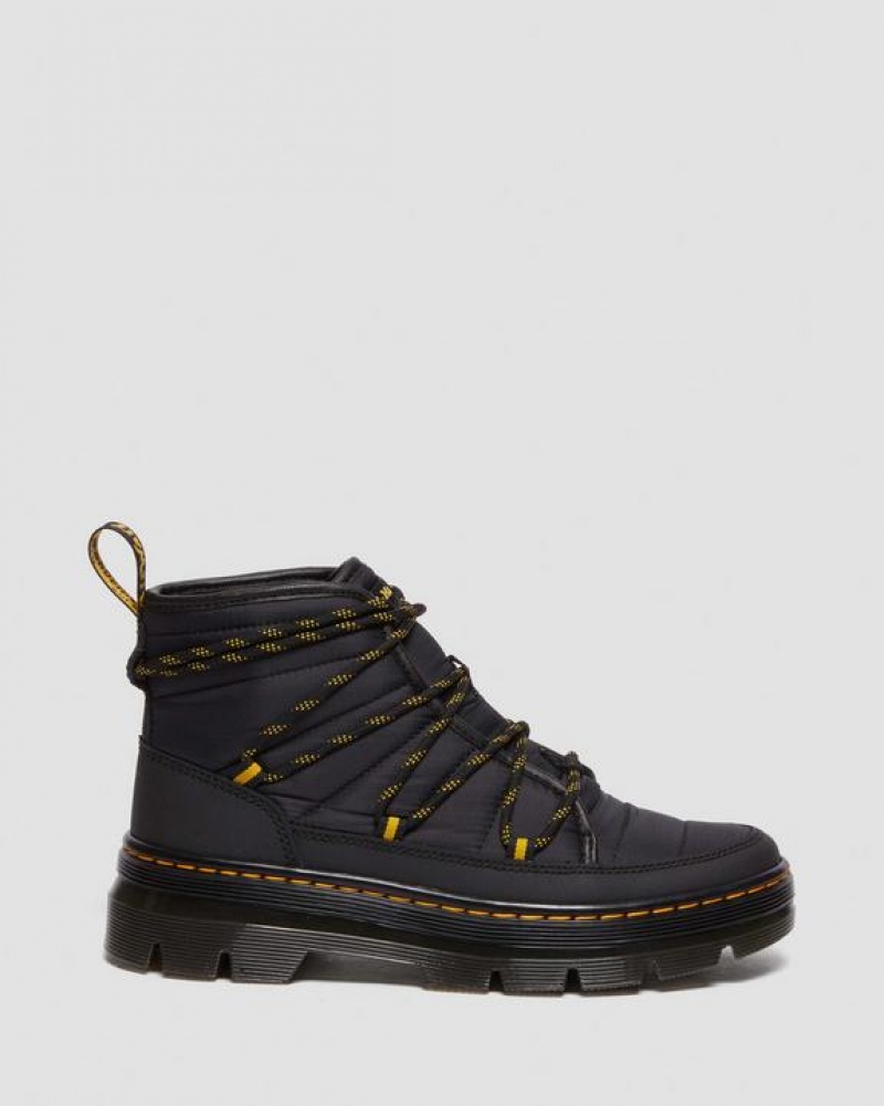 Black Women's Dr Martens Combs Women's Padded Casual Boots | USA_Dr87241