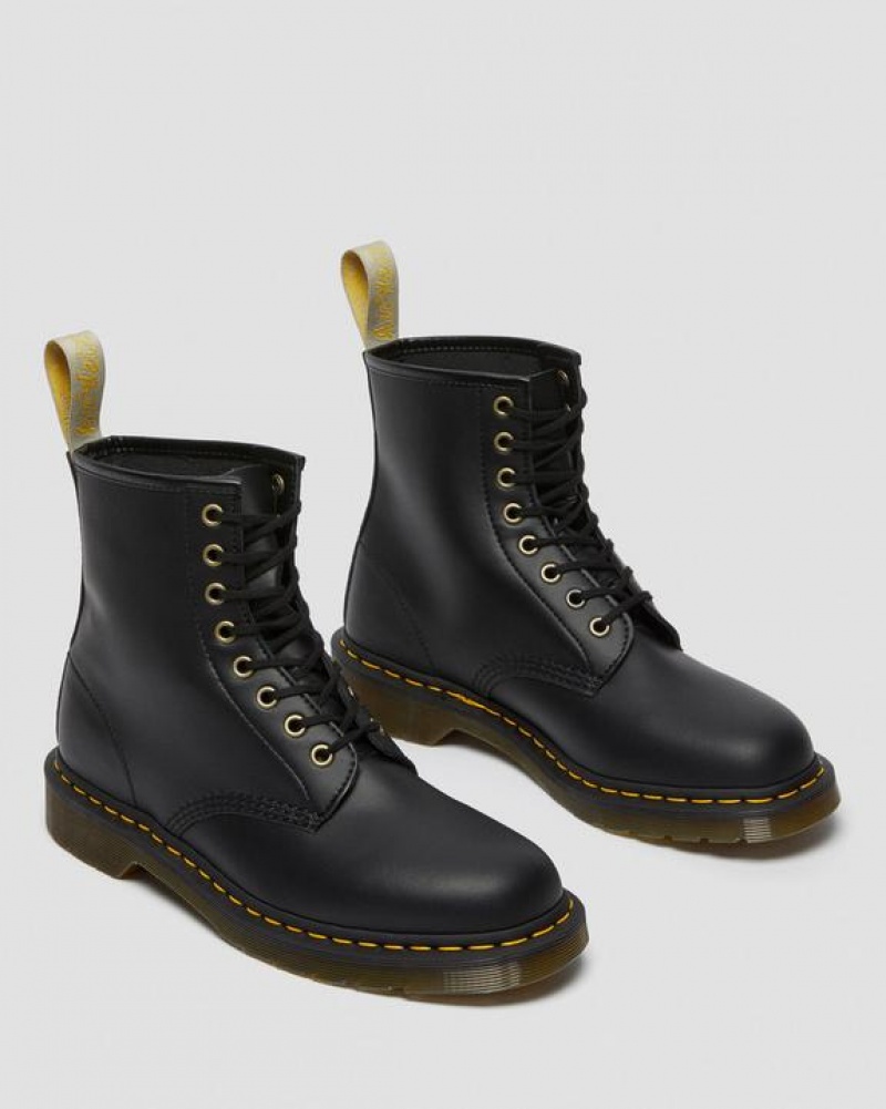 Black Women's Dr Martens Vegan 1460 Felix Lace Up Boots | USA_Dr25109