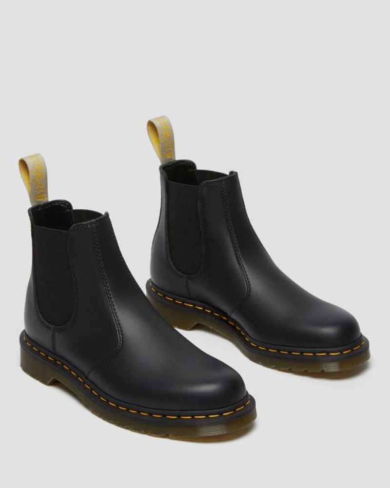 Black Women's Dr Martens Vegan 2976 Felix Chelsea Boots | USA_Dr83065