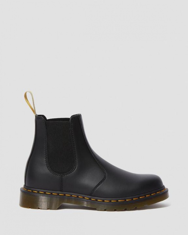 Black Women's Dr Martens Vegan 2976 Felix Chelsea Boots | USA_Dr83065