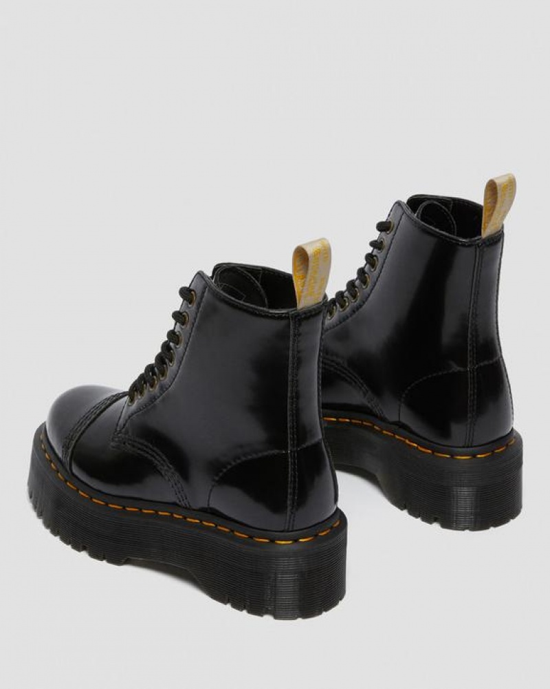 Black Women's Dr Martens Vegan Sinclair Platform Boots | USA_Dr59264