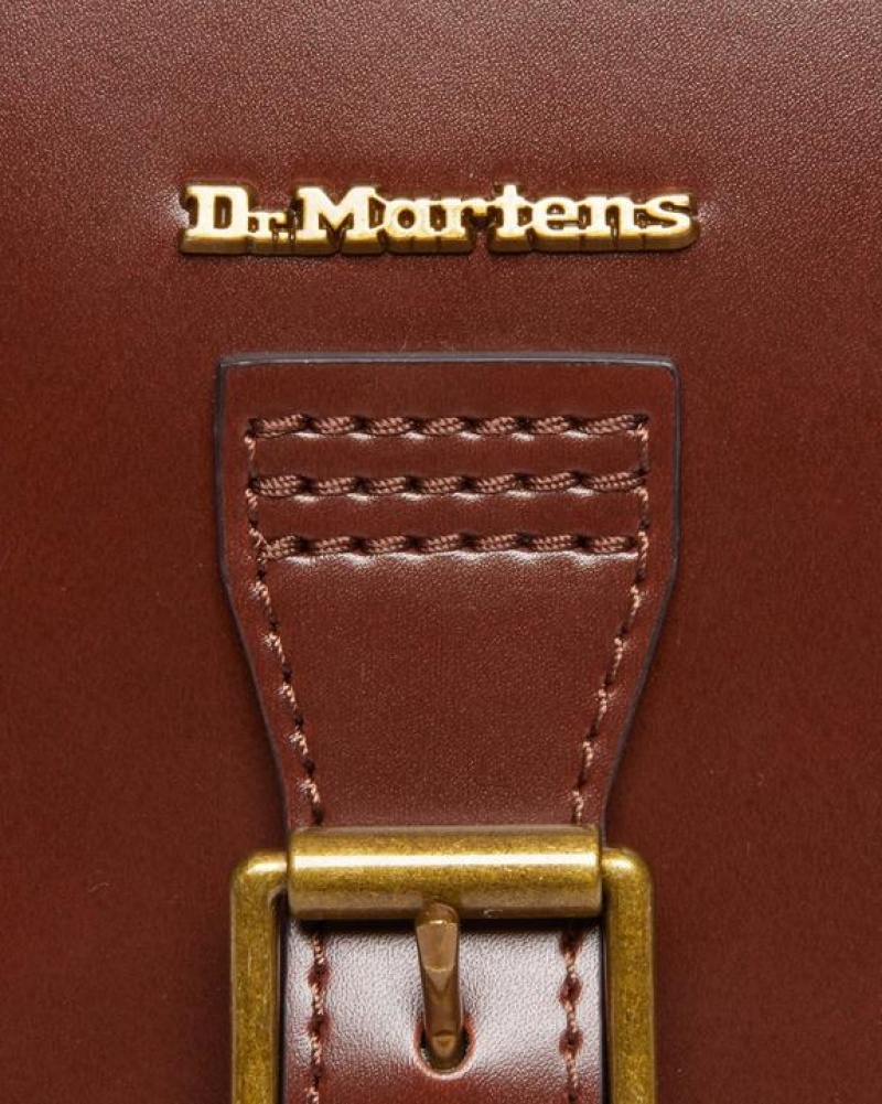 Brown Accessories Dr Martens Vegan Norfolk Vertical Crossbody Bags | USA_Dr67207