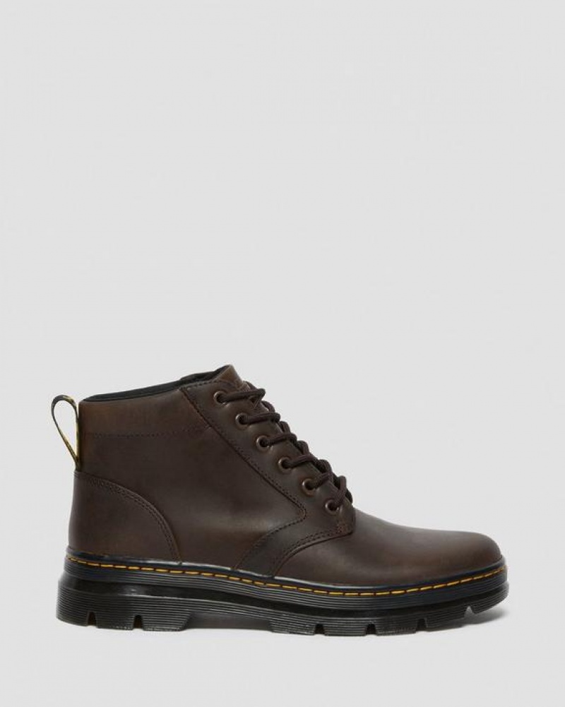 Brown Women's Dr Martens Bonny Leather Casual Boots | USA_Dr65137