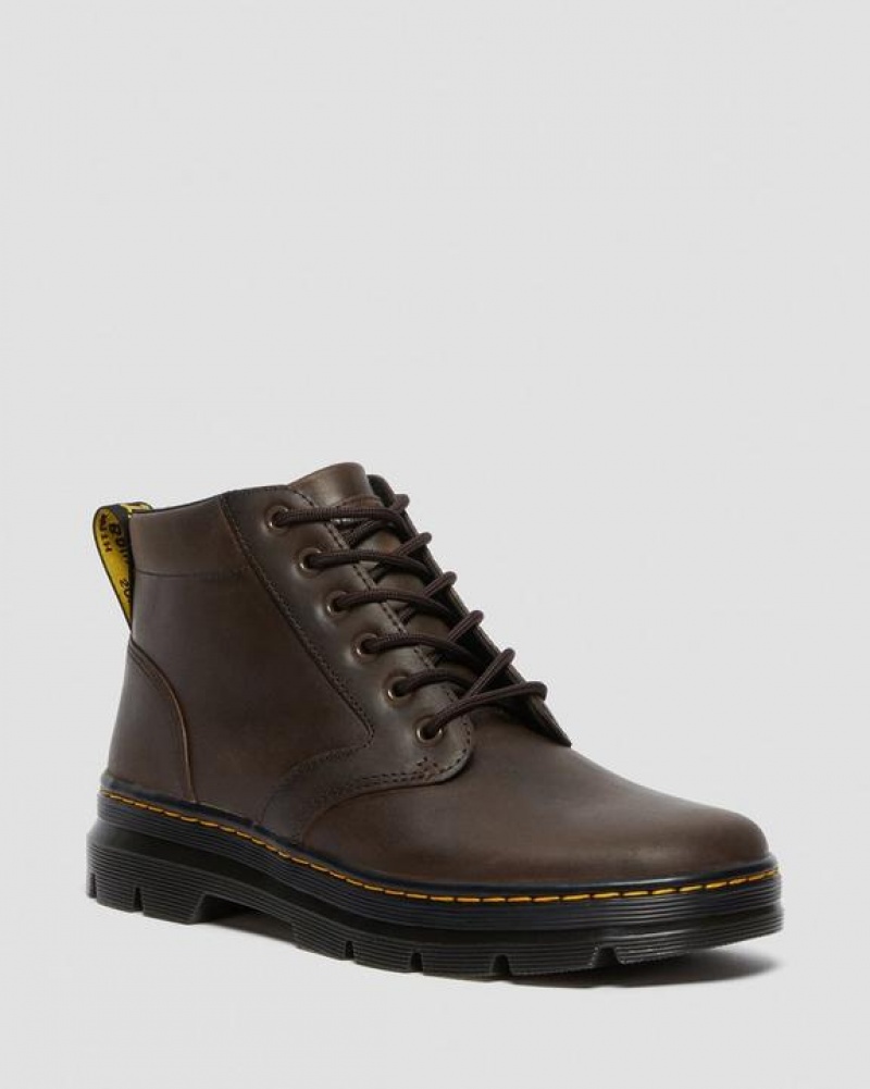 Brown Women\'s Dr Martens Bonny Leather Casual Boots | USA_Dr65137