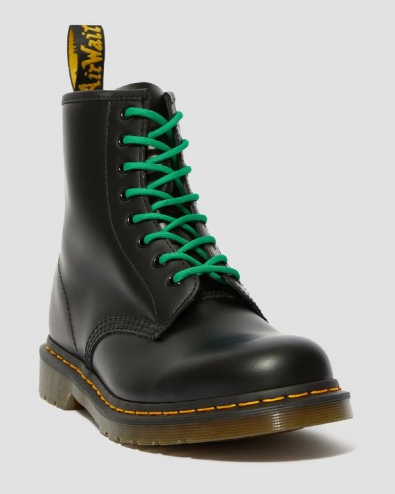 Green Accessories Dr Martens 55 Inch Round (8-10 Eye) Laces | USA_Dr94077