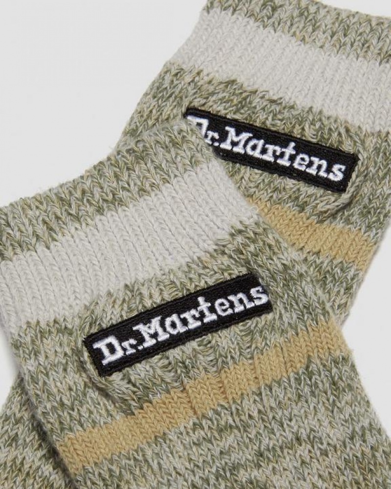 Olive Accessories Dr Martens Marl Organic Size,S/M,M/L~US WOMEN,5 - 10,11 - 16~US MEN,4 - 9,10 - 15~UK,3 - | USA_Dr75871