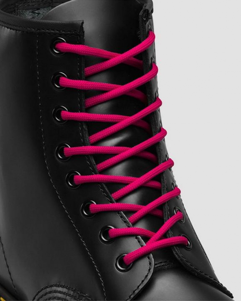 Pink Accessories Dr Martens 55 Inch Round (8-10 Eye) Laces | USA_Dr81386