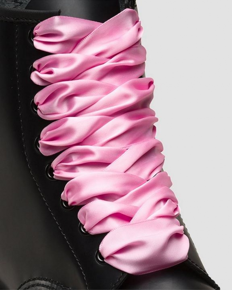 Pink Accessories Dr Martens 55 inch Ribbon (8-10 Eye) Laces | USA_Dr30381