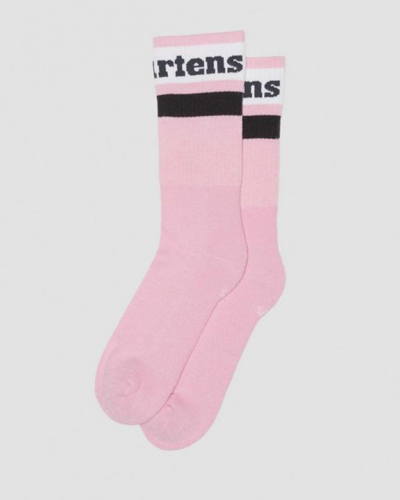 Pink Accessories Dr Martens Athletic Logo Organic Cotton Blend Size,S/M,M/L~US WOMEN,5 - 10,11 - 16~US MEN,4 - 9,10 - 15~UK,3 - | USA_Dr75312