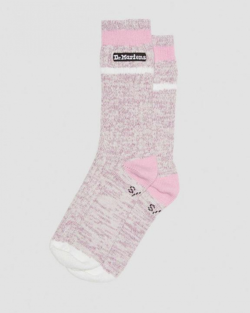 Pink Accessories Dr Martens Marl Organic Size,S/M,M/L~US WOMEN,5 - 10,11 - 16~US MEN,4 - 9,10 - 15~UK,3 - | USA_Dr74274