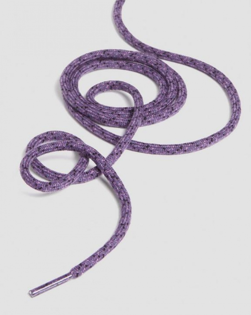 Purple Accessories Dr Martens 55 Inch Round (8-10 Eye) Laces | USA_Dr57642