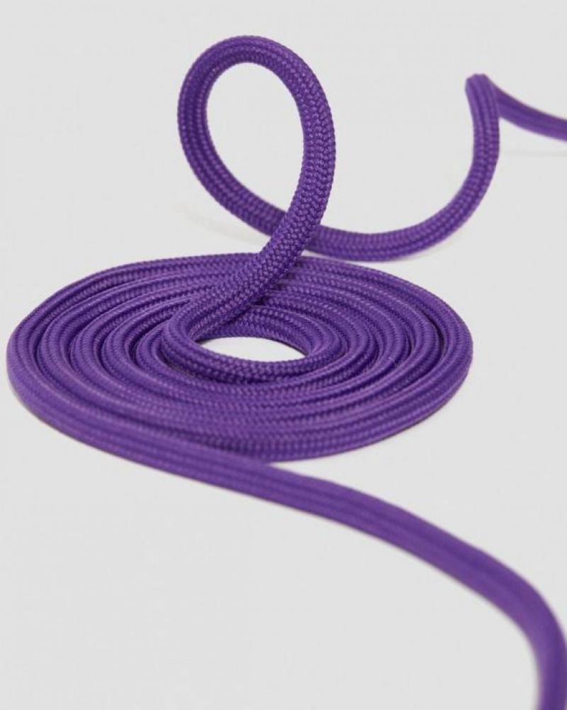 Purple Accessories Dr Martens 55 Inch Round (8-10 Eye) Laces | USA_Dr44361