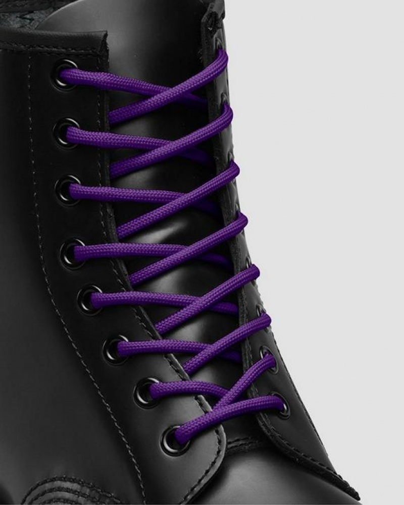 Purple Accessories Dr Martens 55 Inch Round (8-10 Eye) Laces | USA_Dr44361